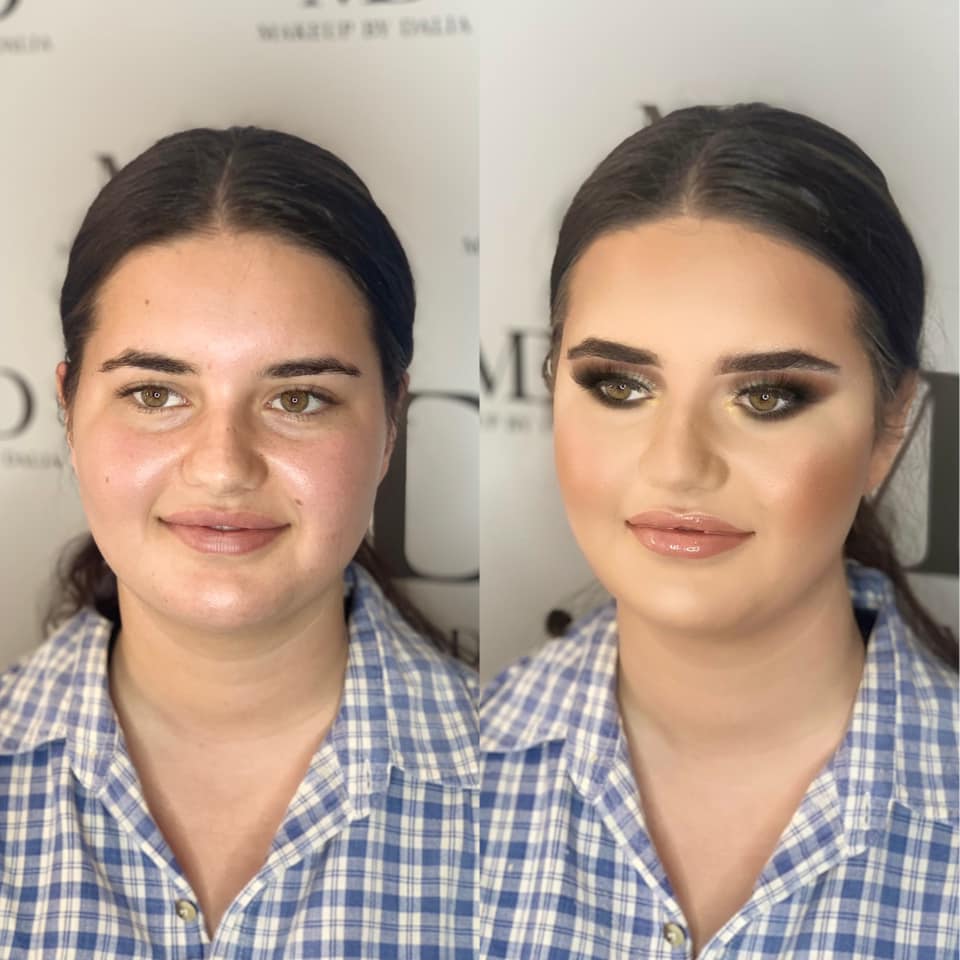 Before & After Formal Makeup